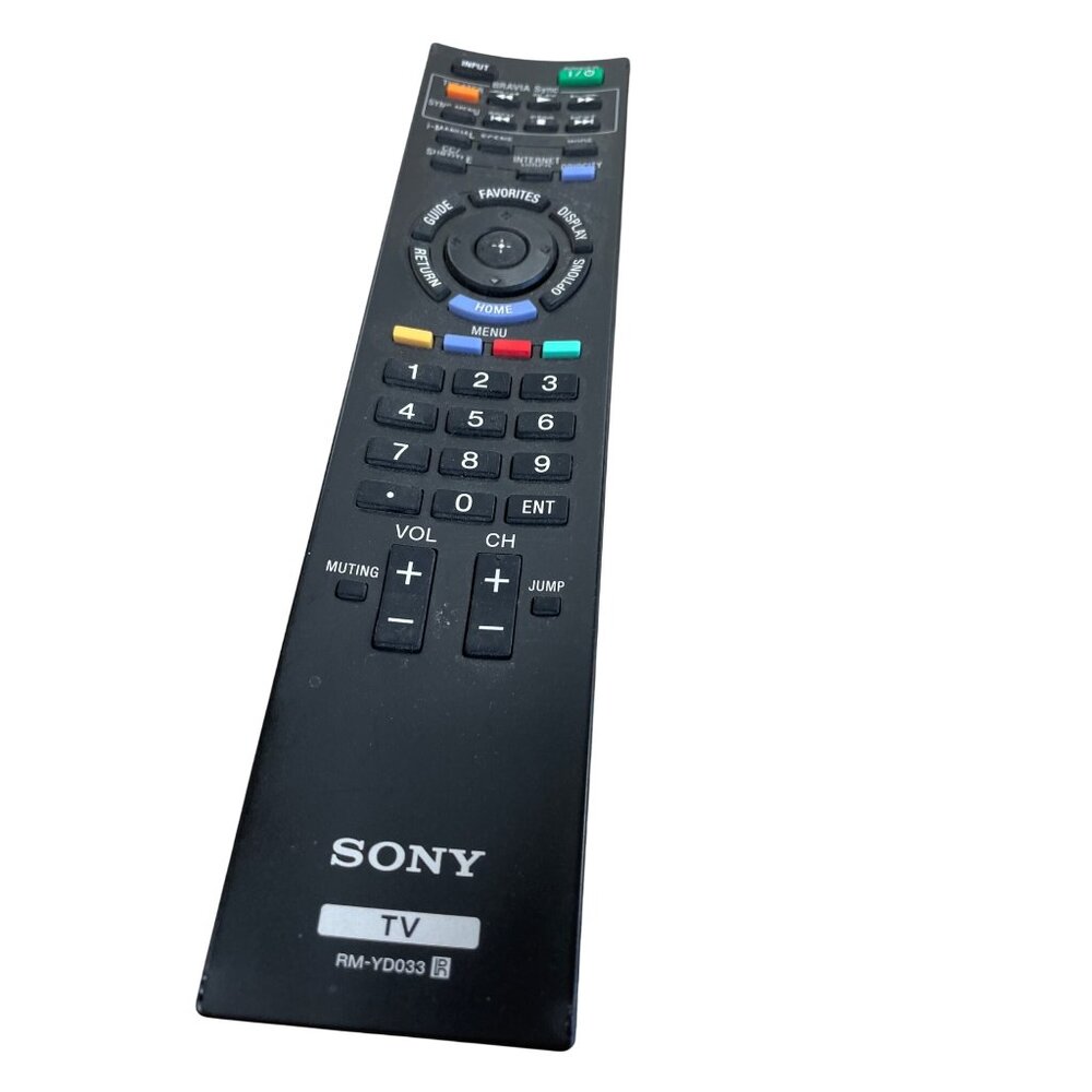Sony TV Remote Control RM-YD033 OEM 3 D remote control SKU 8314